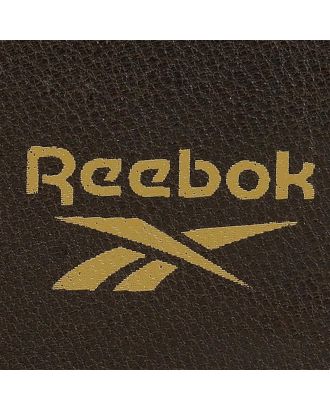 Billetero vertical con cierre de click Reebok Division marrón