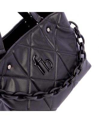 Bolso de mano de mujer "Lidia" de Fun&Basic en color negro