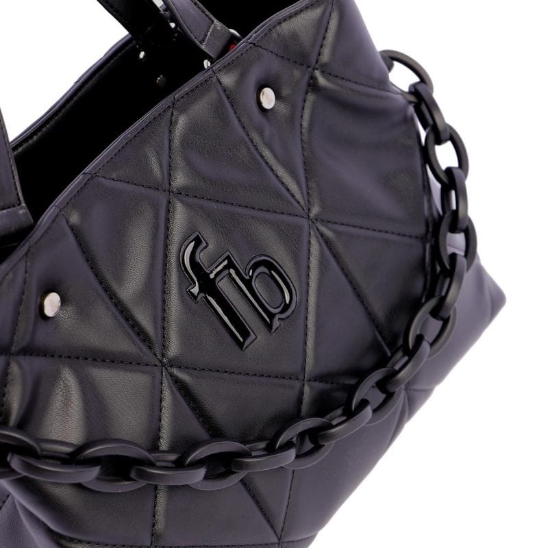 Bolso de mano de mujer "Lidia" de Fun&Basic en color negro