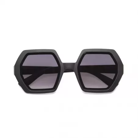 Gafas de sol Hexagonal Okkia Emma Negras
