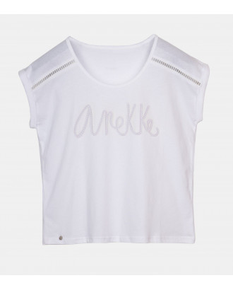 Camiseta blanca Anekke
